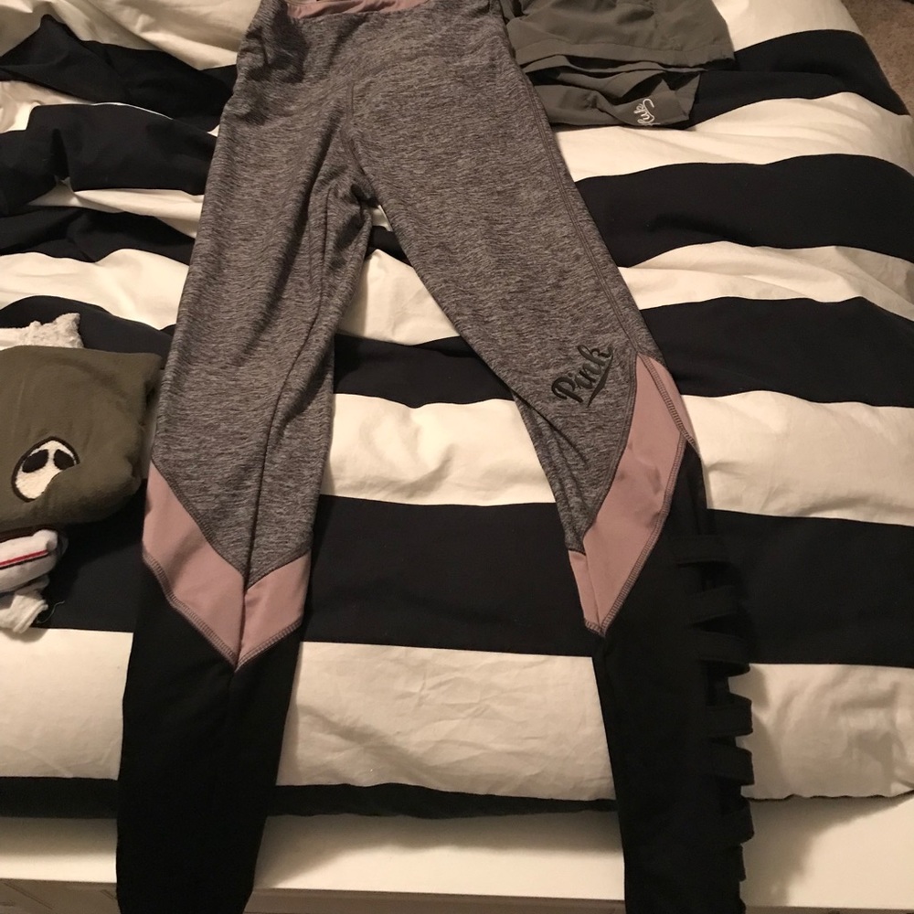 pink workout leggings